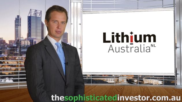 Lithium Australia NL (ASX:LIT) Analysis by Sophisticated Investor