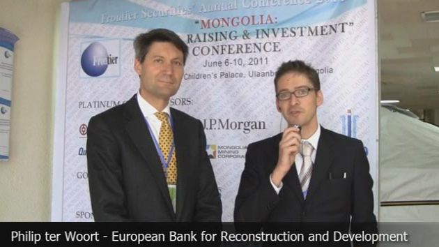 VIDEO: European Bank for Reconstruction and Development (EBRD) Head of Mongolia Office Philip ter Woort Speaks With Frontier Securities at Mongolia: Capital Raising and Investment Conference