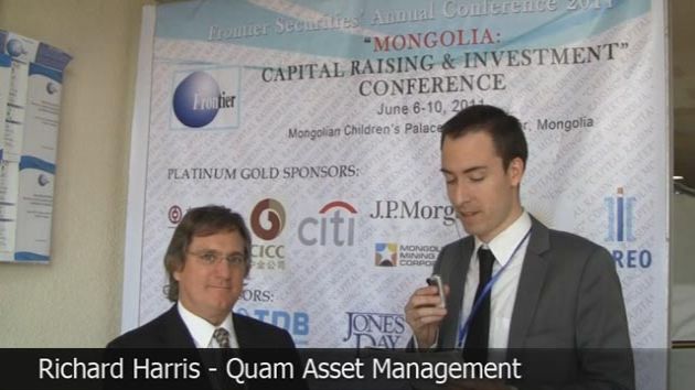 VIDEO: Quam Asset Management (HKG:0952) Chief Executive Officer Richard Harris Speaks With Frontier Securities at Mongolia: Capital Raising and Investment Conference