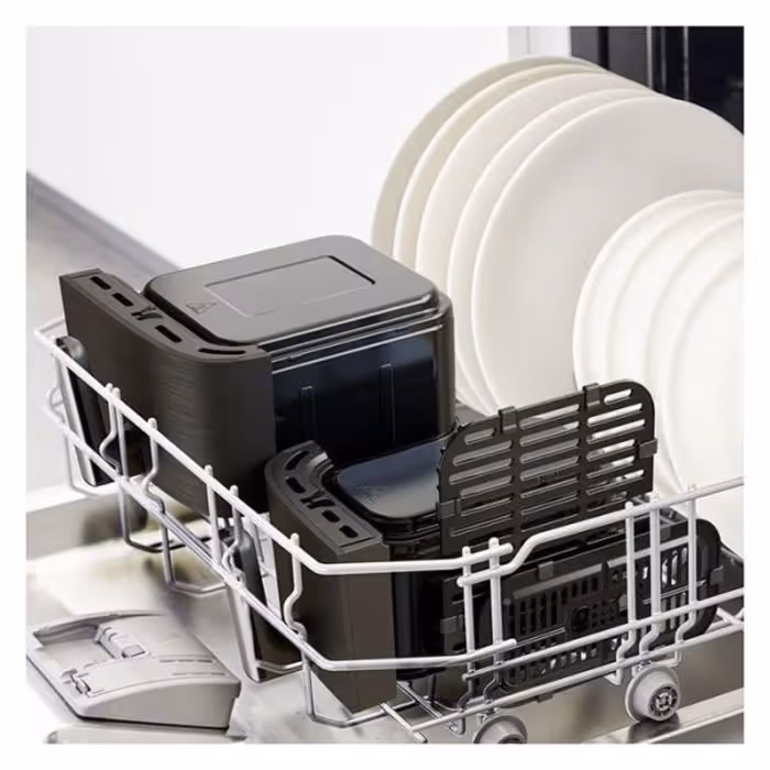 Friteuse sans huile Moulinex Dual Easy Fry & Grill - Noir 7