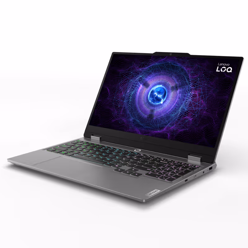 Pc Portable LENOVO LOQ i7-13650HX 15.6"FHD 16GO 512 GO SSD – Gris Luna +Souris 5