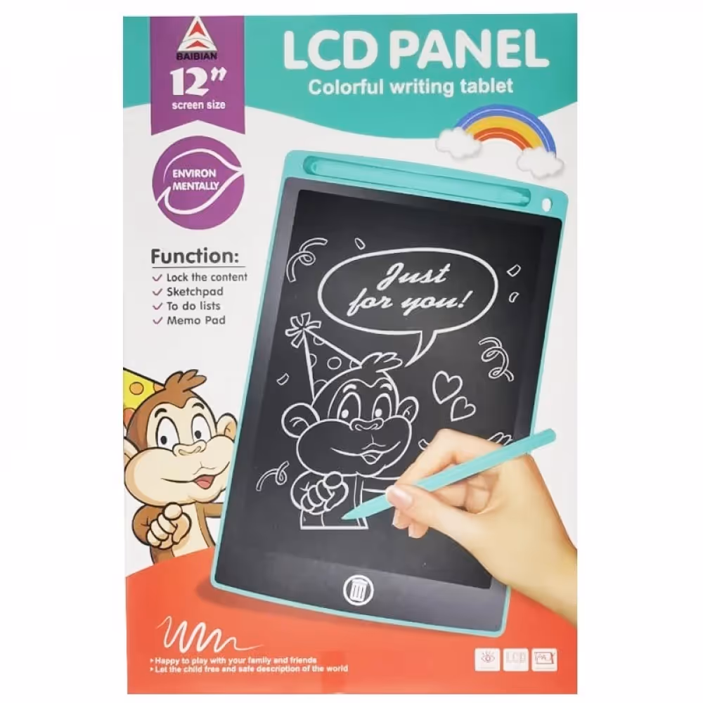 Tablette D'écriture Colorée à Écran LCD 12" 6