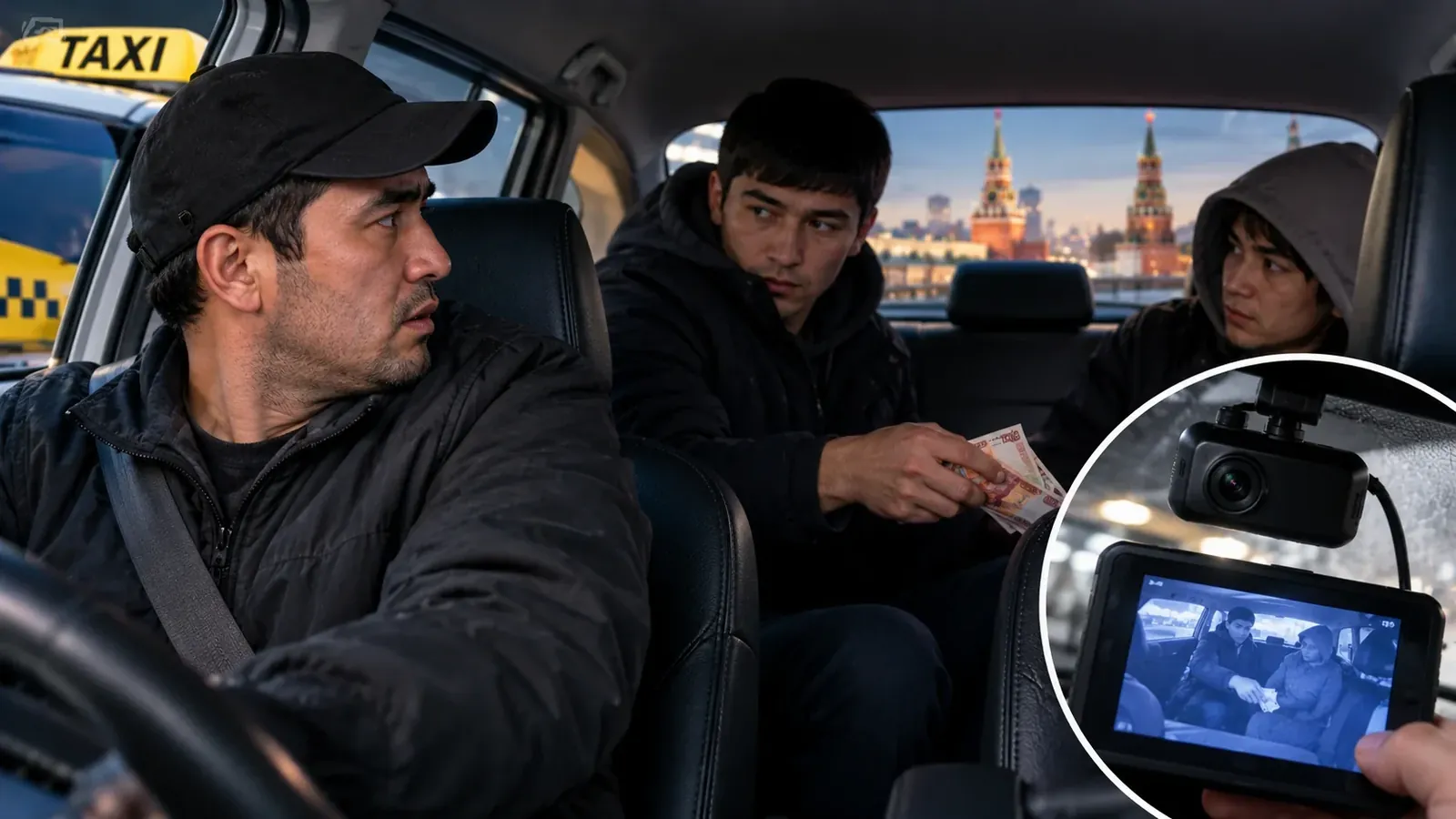 Passenger steals money from driver in Moscow: do not forget safety measures