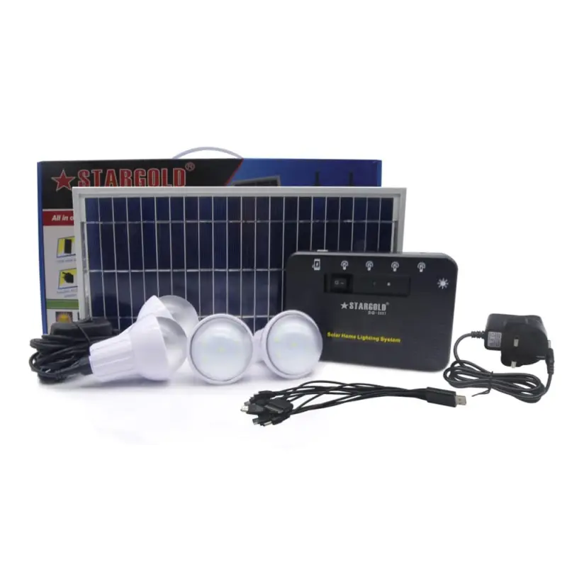 stargold Solar Lighting System 4 LED 3W SG-3007