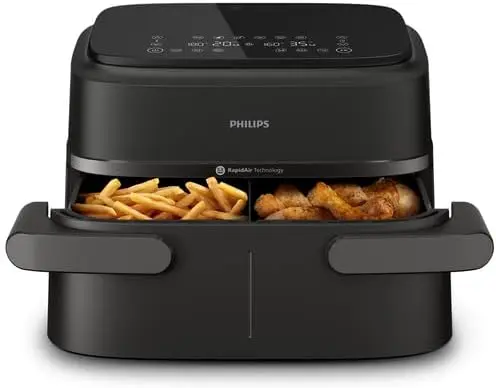 PHILIPS AIR FRYER DUAL BASKER 7.1 LTR NA150/09