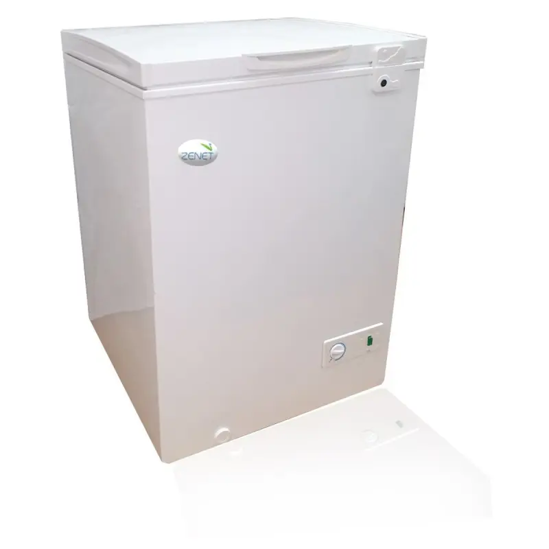 ZENET CHEST FREEZER 140 LTR GRAY ZCF140