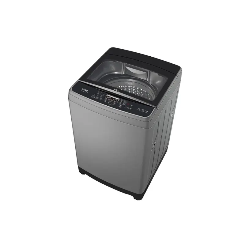 TCL WASHER TOP LOAD 15 KG GREY COLOR F315TLG