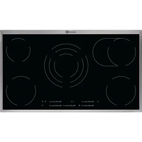 ELECTROLUX BI CERAMIC HOB 90 CM GLASS ELECTRIC EHF9557XOK