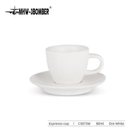 MHW-3BOMBER ESPRESSO CUP 80ML WHITE