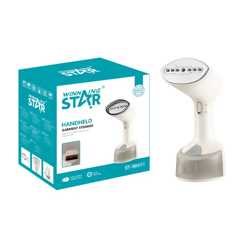 WINNING STAR HANDHELD GARMENT STEAMER FOLDABLE 1650W 140ML ST-90411 ( 1 YEAR FULL WARRANTY ) 