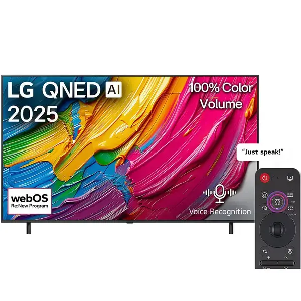 LG LED QNED TV 75 INCH 75QNED80A6A WEBOS25 4K 
