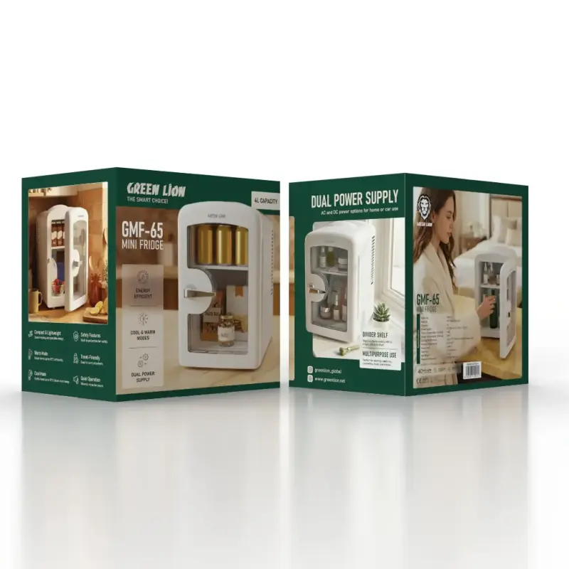GREEN LION MINI FRIDGE 4L GNGMF65FRWH GMF-65