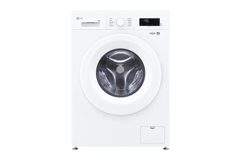 LG WASHER FRONT LOAD 8 KG WHITE COOLER F2Y1TYP3W
