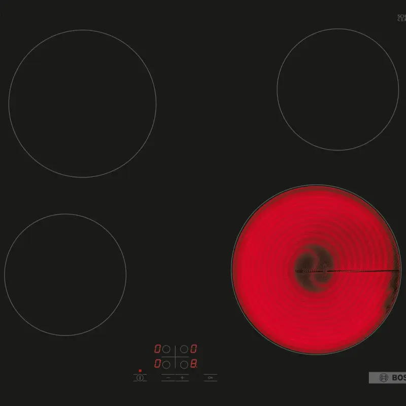 BOSCH BI CERAMIC HOB 60 CM PKE611BA2E MADE IN GERMAN ( 1 YEAR FULL WARRANTY )