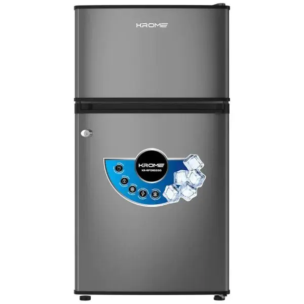 KROME REFRIGERATOR 138 LTR DOUBLE DOOR  RF138DDSG