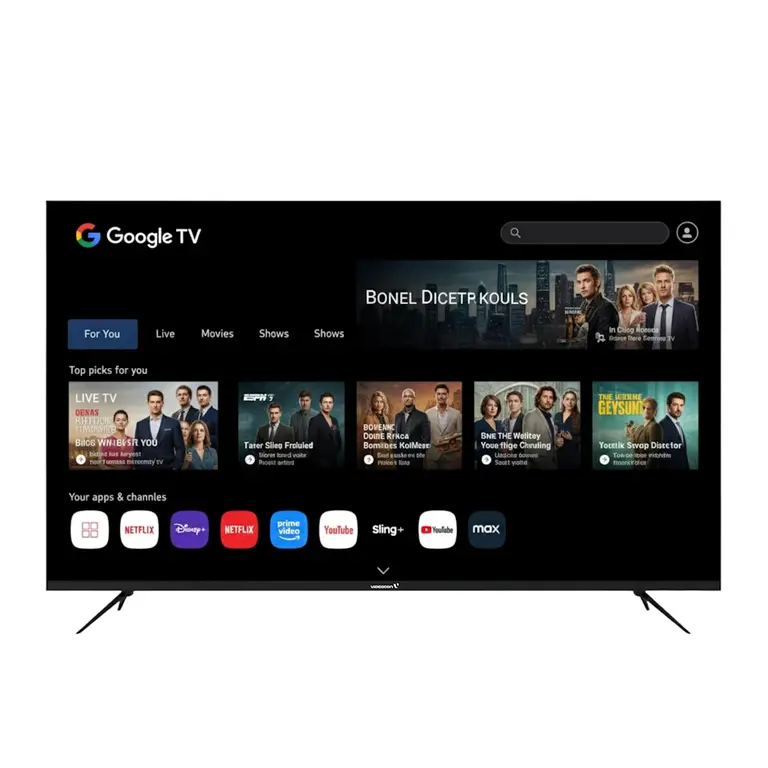 VIDEOCON LED TV 43 INCH FHD SMART ANDROID E43ELGT1100