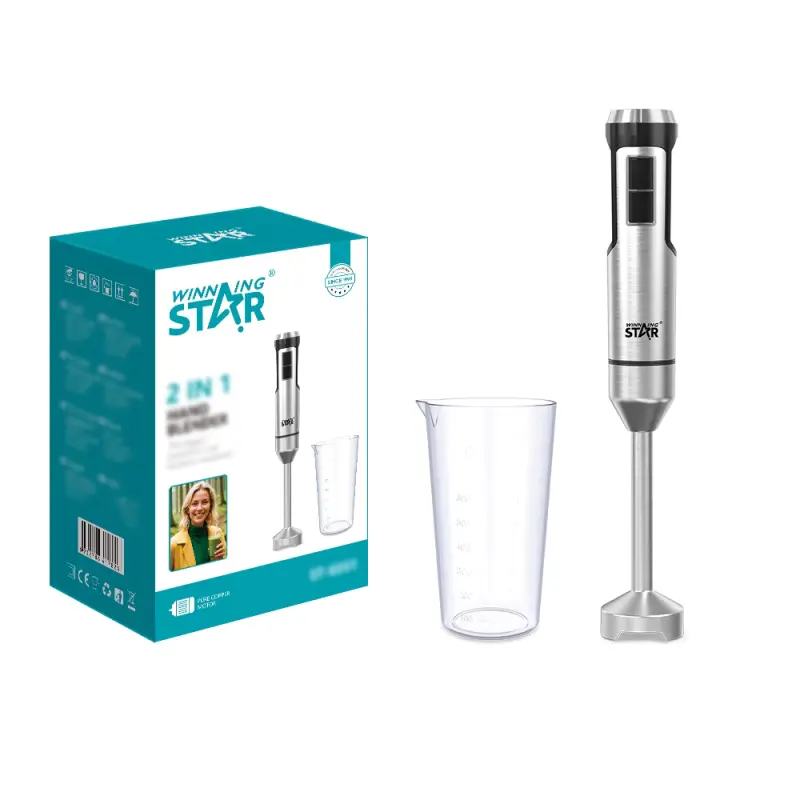 WINNING STAR HAND BLENDER 750W ST-6551 MADE IN CHINA ( 1 YEAR FULL WARRANTY )