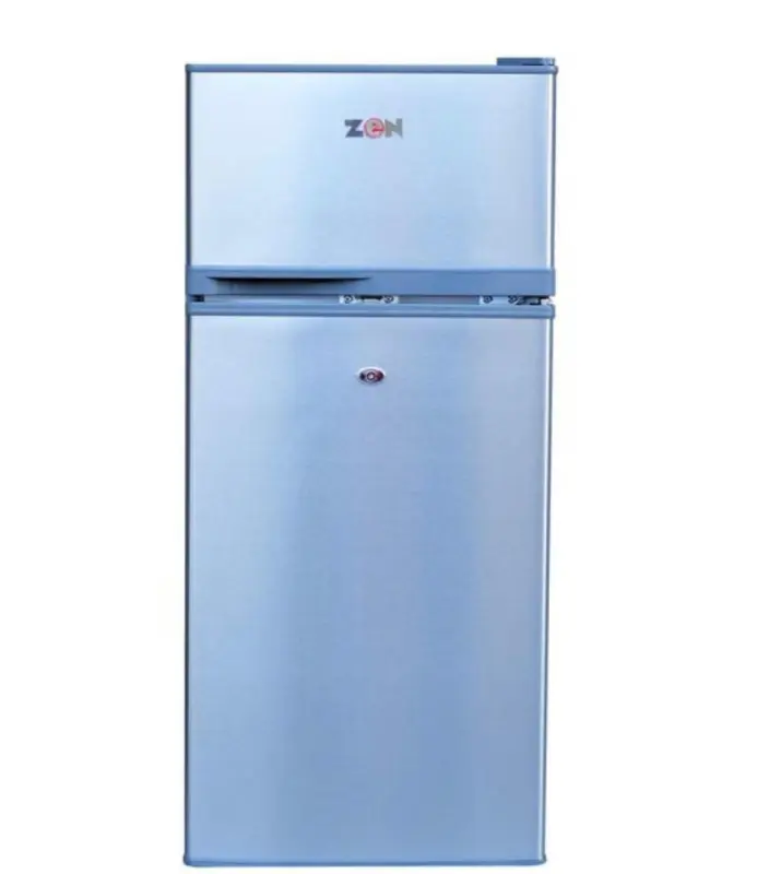 ZEN REFRIGERATOR 190 LTR DOUBLE DOOR FROST SILVER COLOR ZR190 MADE IN CHINA ( 1 YEAR  WARRANTY )