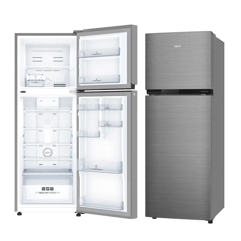 AKAI REFRIGERATOR 460 LTR Steel, MADE IN CHINA ( 1 YEAR FULL WARRANTY ) AR-4600AI