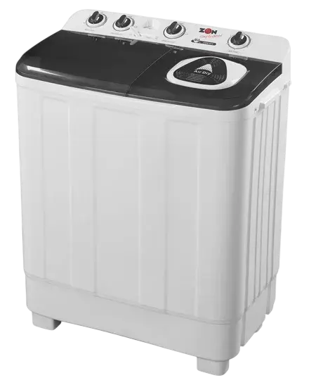 ZEN WASHER TWIN TUBE 15 KG ZWM1555G MADE IN CHINA ( 2 YEAR FULL WARRANTY )