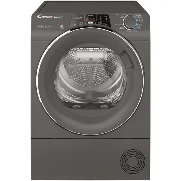 CANDY CONDENSER DRYER 11 KG SILVER HEAT PUMP ROE H11A2TCER-19 MADE IN TURKEY ( 1 YEAR FULL WARRANTY )