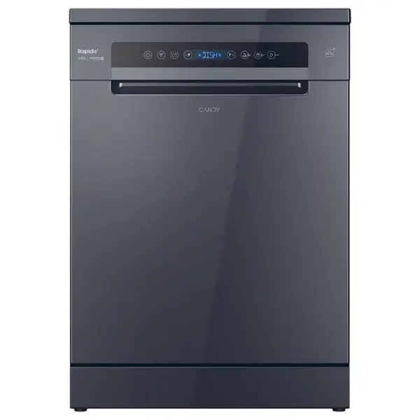 CANDY DISH WASHER 15 PLACE 8 PROGRAMS SILVER COLOR CF5C6F0A-19 MADE IN TURKEY ( 1 YEAR FULL WARRANTY )