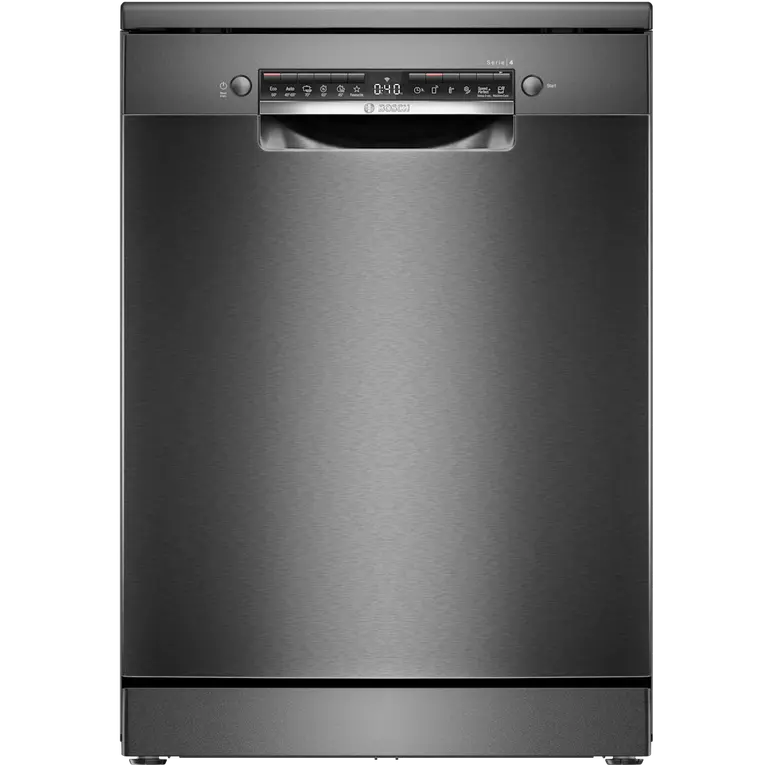 BOSCH DISH WASHER 12 PLATE BLACK STEAL SMS4HMC25M