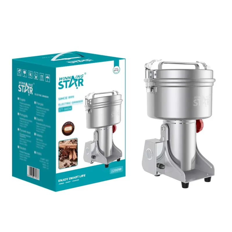 WINNING STAR STAINLESS STEEL GRINDER 2200W 2KG ST-9404 MADE IN CHINA ( 1 YEAR FULL WARRANTY )