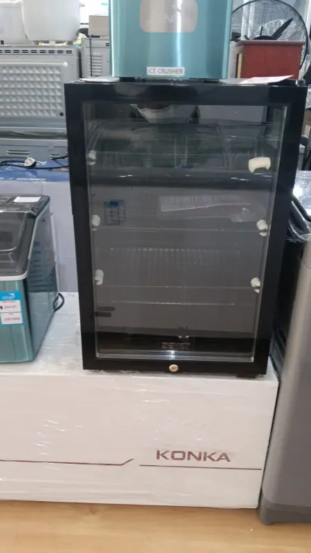 ZENET SHOW CASE GLASS DOOR 85 LTR ZBC-85G