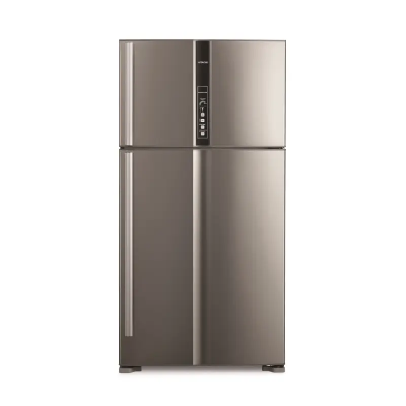 HITACHI REFRIGERATOR 820 LTR BRILLIANT SILVER R-V820PK1KBSL MADE IN THAILAND ( 1 YEAR FULL WARRANTY + 10 YEARS COMPRESSOR WARRANTY )