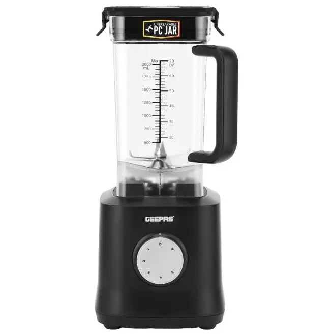 GEEPAS PROFESSIONAL BLENDER 2.0LTR 1800W GSB44078 MADE IN CHINA ( 2 YEAR FULL WARRANTY )
