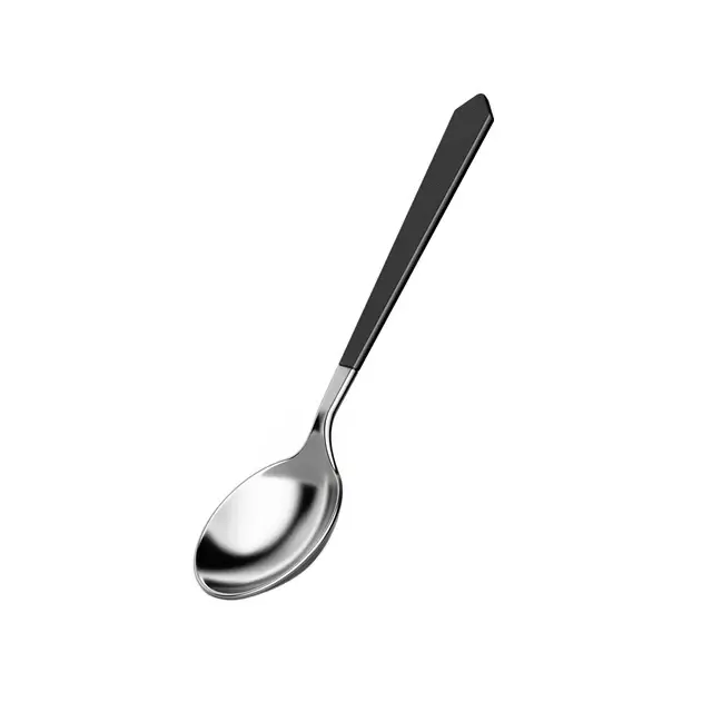 MHW-3BOMBER CUPPING SPOON BLACK SILVER