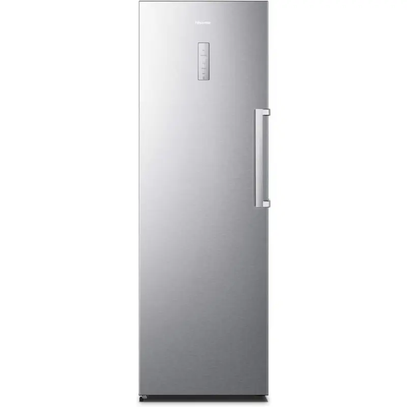 HISENSE UPRIGHT FREEZER 356 LTR STAINLESS STEEL COLOR FV356N4ASU