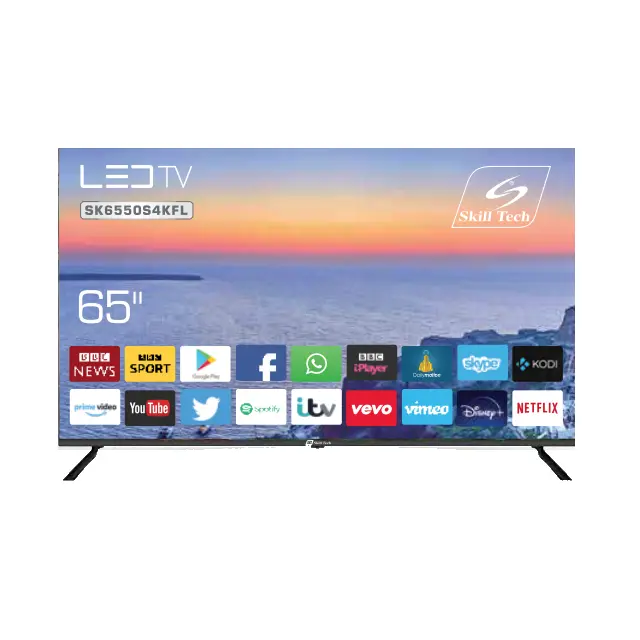 SKILLTECH TV 65" 4K UHD Smart Frameless SK6550S4KFL