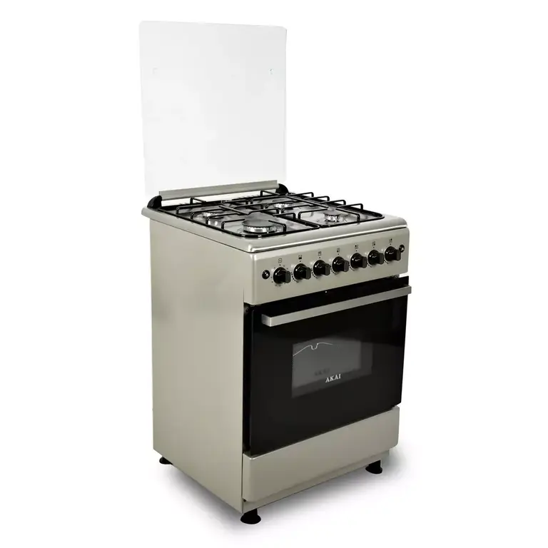 AKAI GAS COOKER 60x60cm AGC-6060B Made In Turkey. 1 Year Warranty