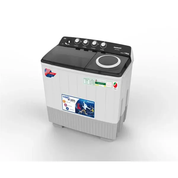 ADMIRAL WASHER TWIN TUBE 20 KG ADTT20KUWCP MADE IN CHINA ( 1 YEAR FULL WARRANTY )