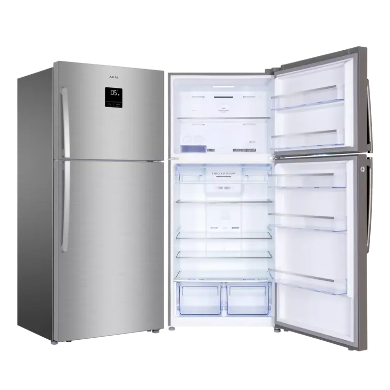 AKAI REFRIGERATOR 800 LTR INVERTER Steel, MADE IN CHINA ( 1 YEAR FULL WARRANTY ) AR-8003TI