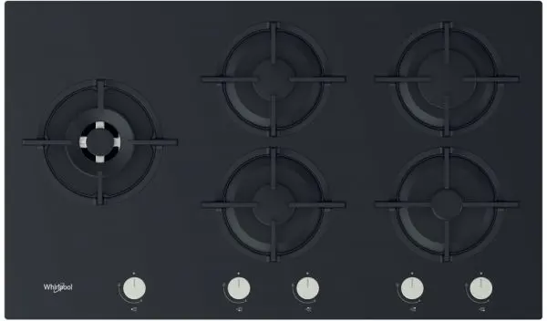 WHIRLPOOL BI GAS HOB 90 CM BLACK - GOA 925/NB