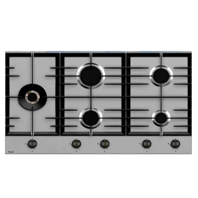 FERRE BI GAS HOB 90 CM STEEL BL051 MADE IN CHINA ( 1 YEAR FULL WARRANTY )