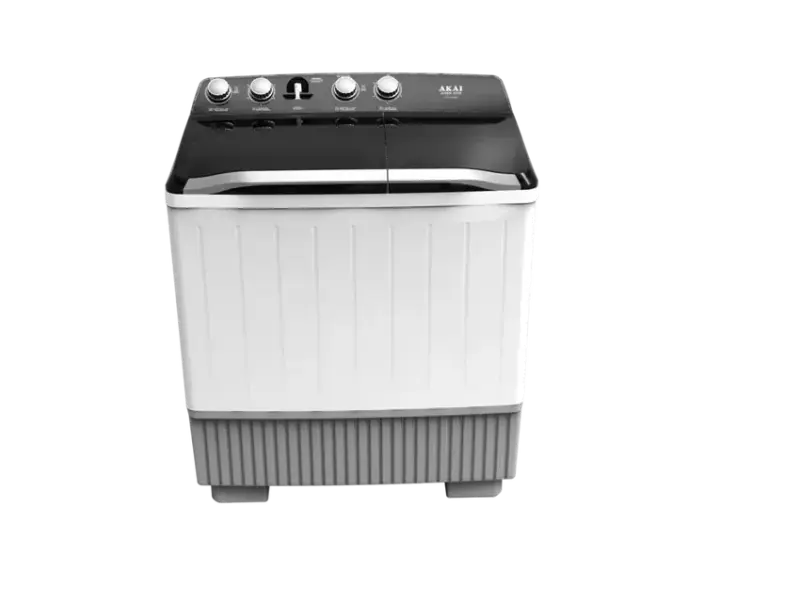 AKAI WASHER TWIN TUBE 18 KG MADE IN CHINA ( 1 YEAR FULL WARRANTY ) ATT1900N