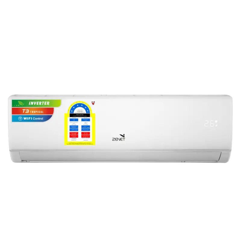 ZENET SPLIT 3 TON INVERTER WARRANTY 1 YEARS FULL & 5YERAS COMPRESSOR ZINV-36CR