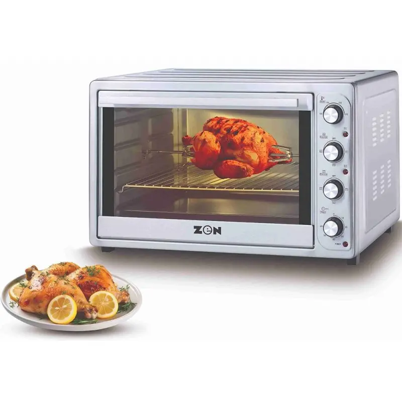 ZEN ELECTRIC OVEN 100 LTR ZTRO100SS MADE IN CHINA ( 2 YEAR FULL WARRANTY )