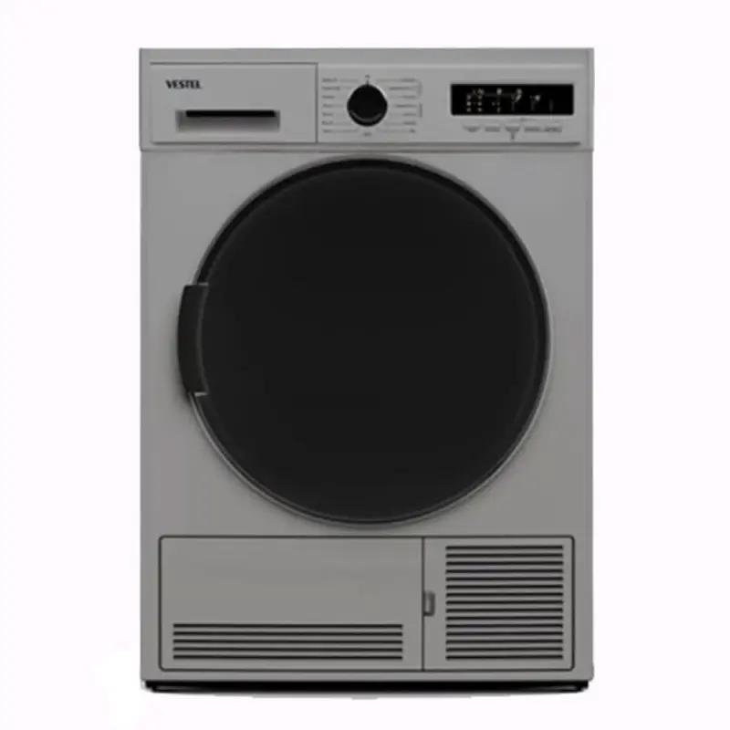 VESTEL CONDENSER DRYER 10 KG SILVER COLOR TDC10SGT2TDS MADE IN TURKEY ( 1 YEAR FULL WARRANTY )