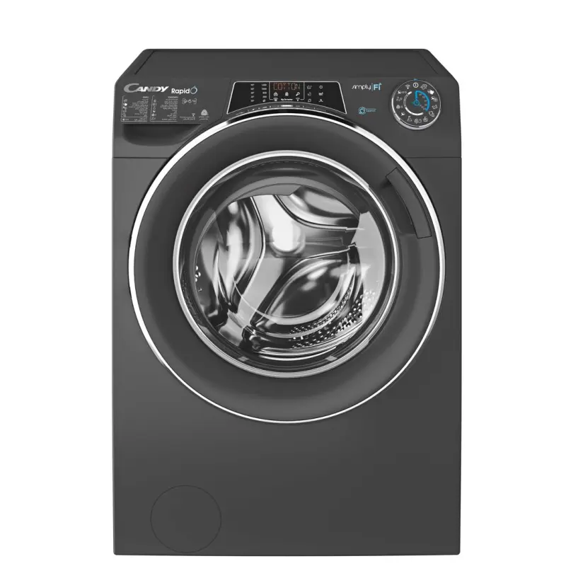 CANDY WASHER DRYER 9/6 KG DARK SILVER ROW4966DHRR/1-19 MADE IN CHINA ( 1 YEAR FULL WARRANTY )
