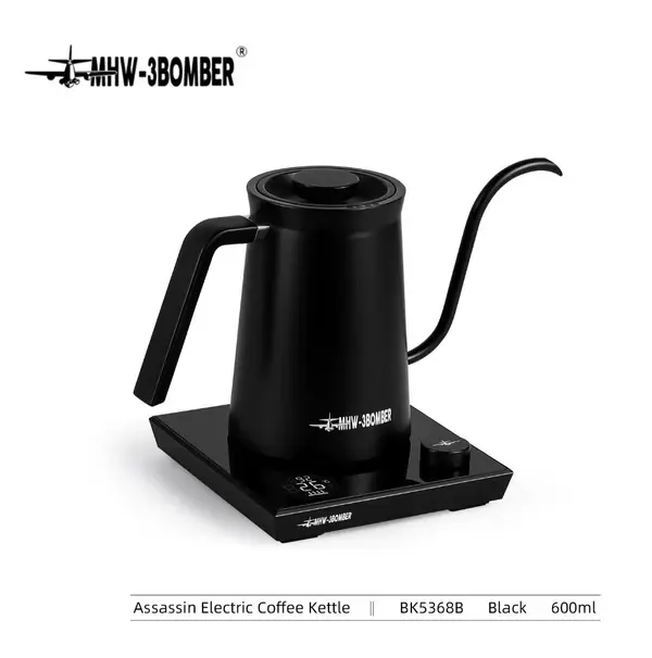 MHW ELECTRIC POUR OVER KETTLE 600 ML BLACK 