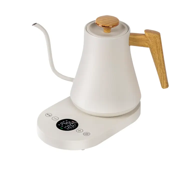 COF 800ML KETTLE WITH WIDE BASE ( WHITE ) K-158