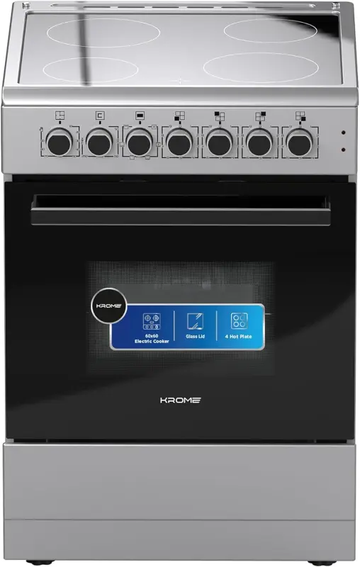 KROME ELECTRIC HOT PLAET COOKER 60 CM KR-CRHP660 MADE IN TURKEY ( 1 YEAR FULL WARRANTY )