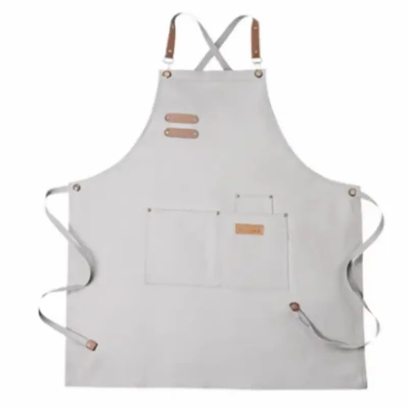 BARISTA APRON WHITE