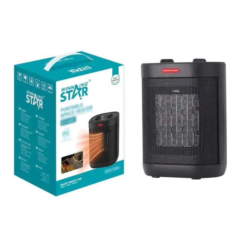 WINNING STAR HEATER 1500W ST-4087 MADE IN CHINA ( 1 YEAR FULL WARRANTY )