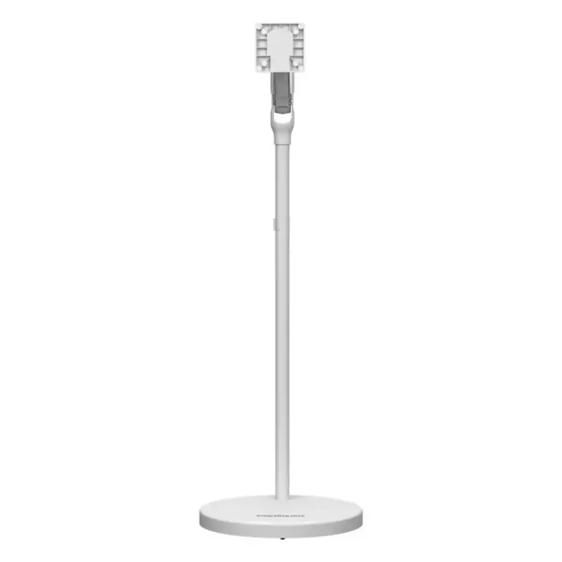 POWEROLOGY PORTABLE TV STAND WITH WHEELS - WHITE PWST027WH
